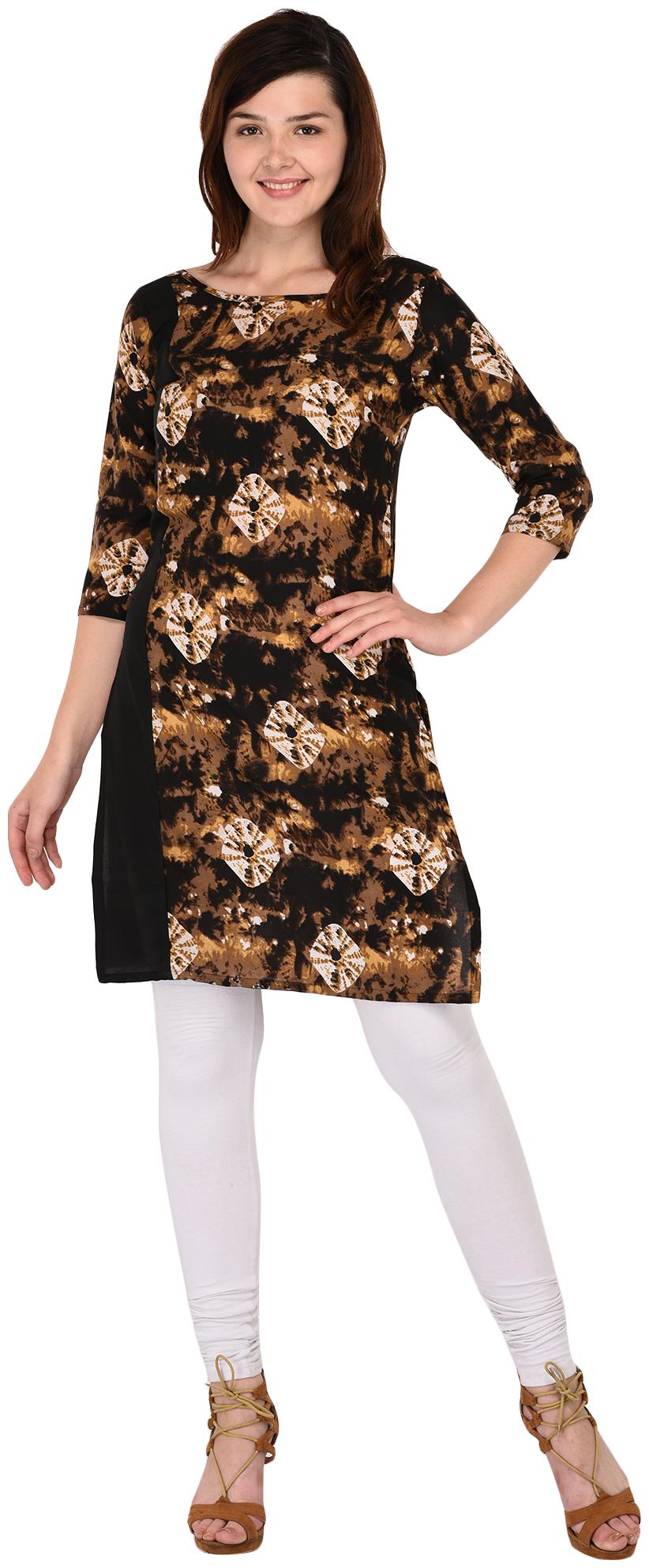 

DRAPES Women Multi Printed Straight Kurta