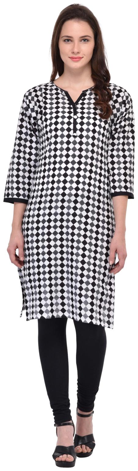 

Drapes Women Multi Printed Straight Kurta