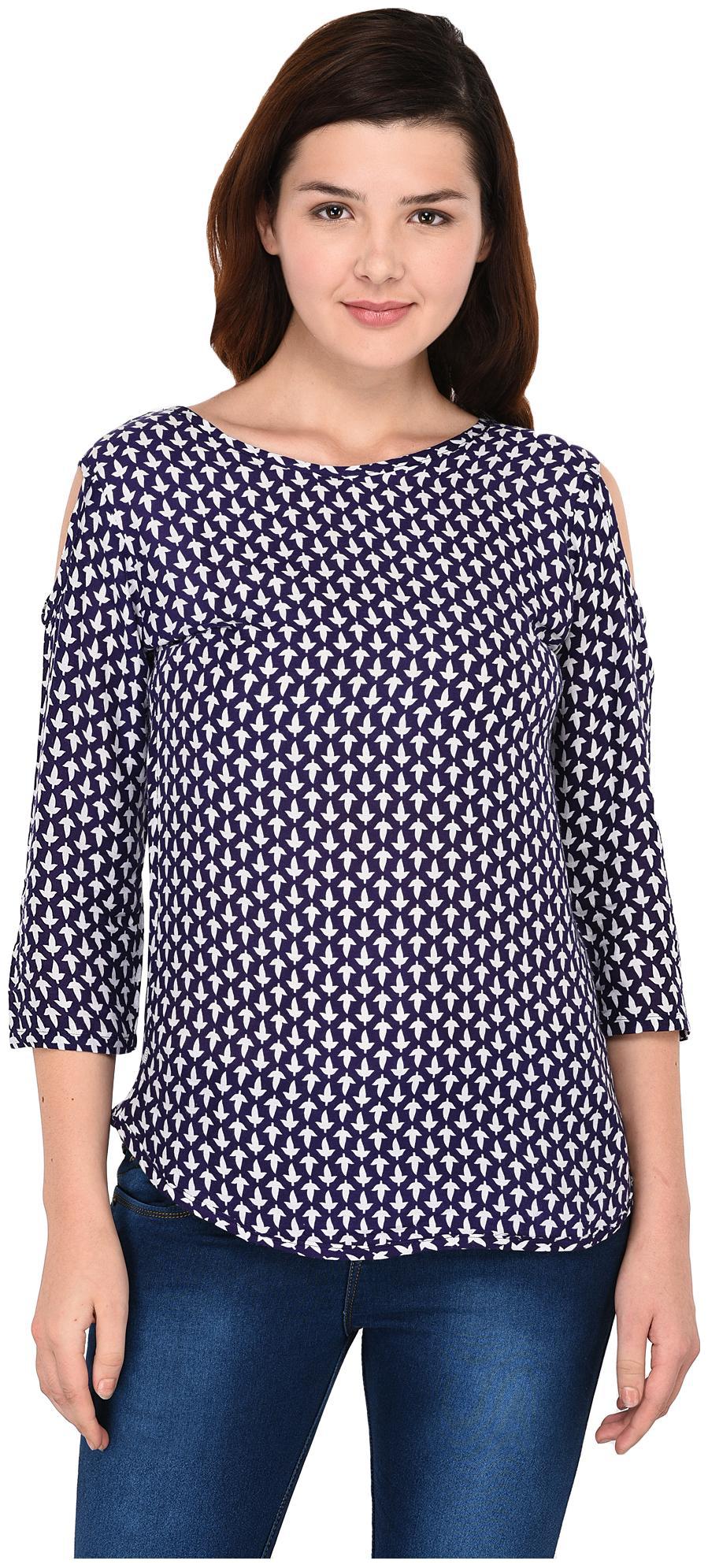 

DRAPES Women Printed Regular top - Multi