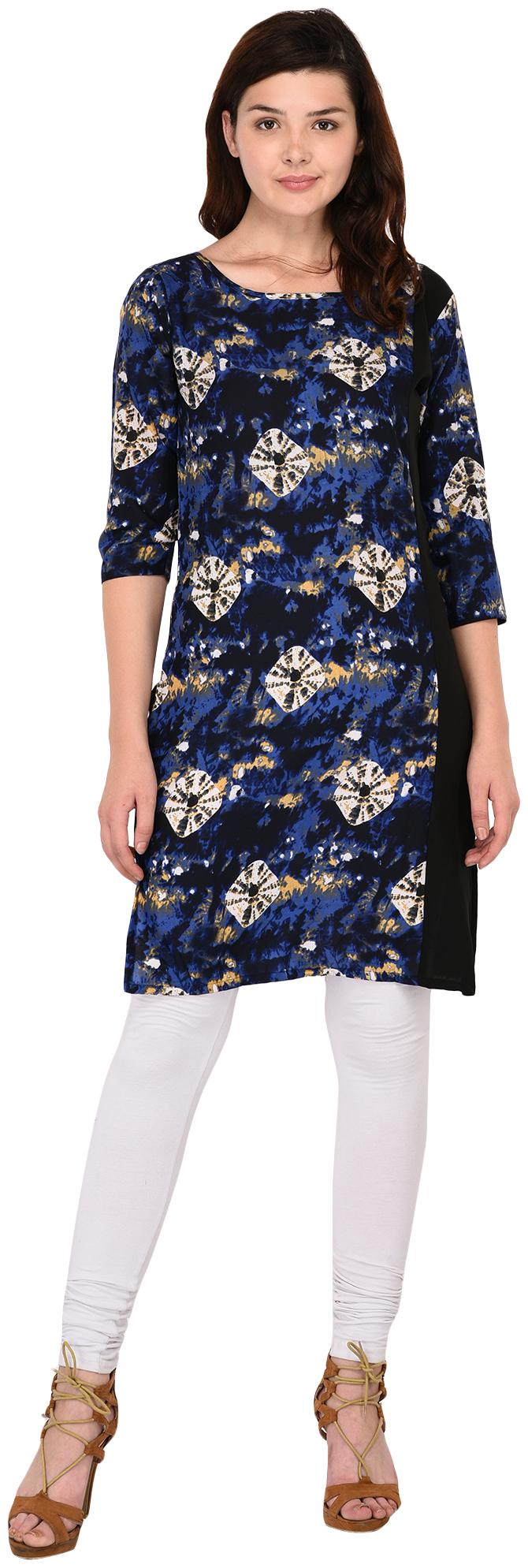 

DRAPES Women Multi Printed Straight Kurta