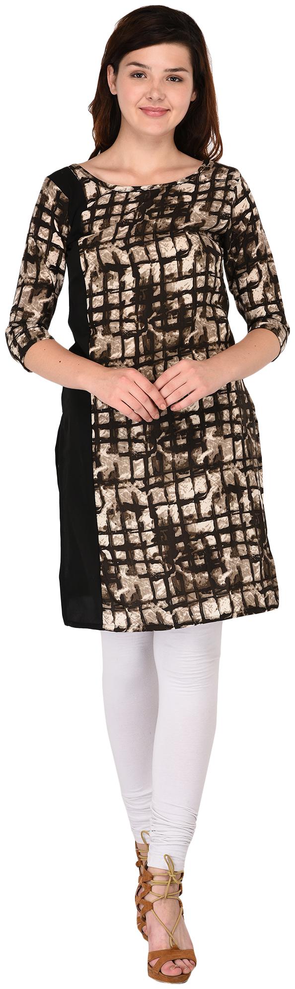 

DRAPES Women Multi Printed Straight Kurta