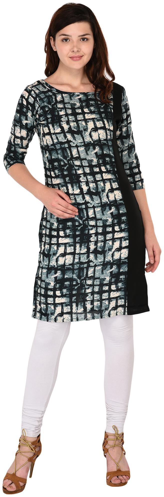 

DRAPES Women Multi Printed Straight Kurta