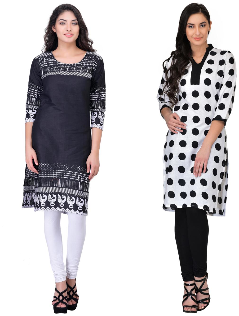 

Drapes Women Multi Printed Straight Kurti