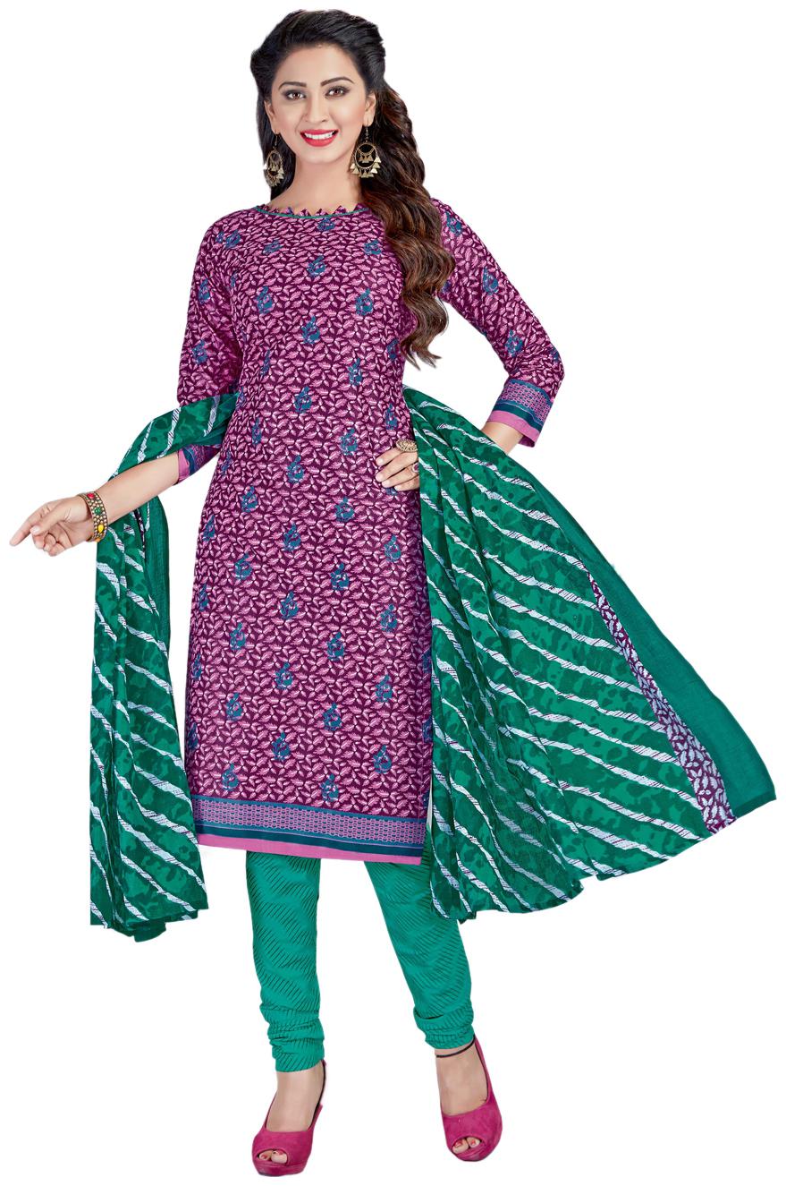 

DRAPES Multi Unstitched Kurta with bottom dupatta With dupatta Dress Material