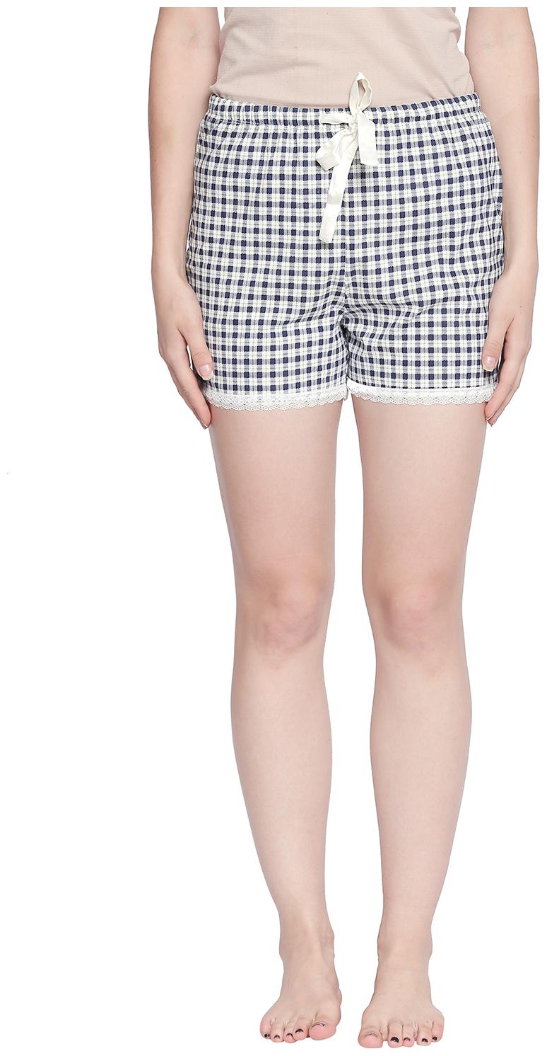 

Dreamz by Pantaloons Women Regular fit Cotton Shorts - Blue