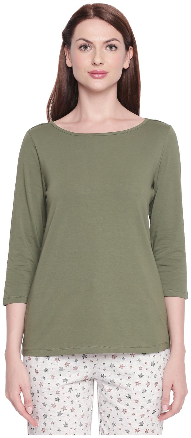

Dreamz by Pantaloons Women Solid Regular top - Green