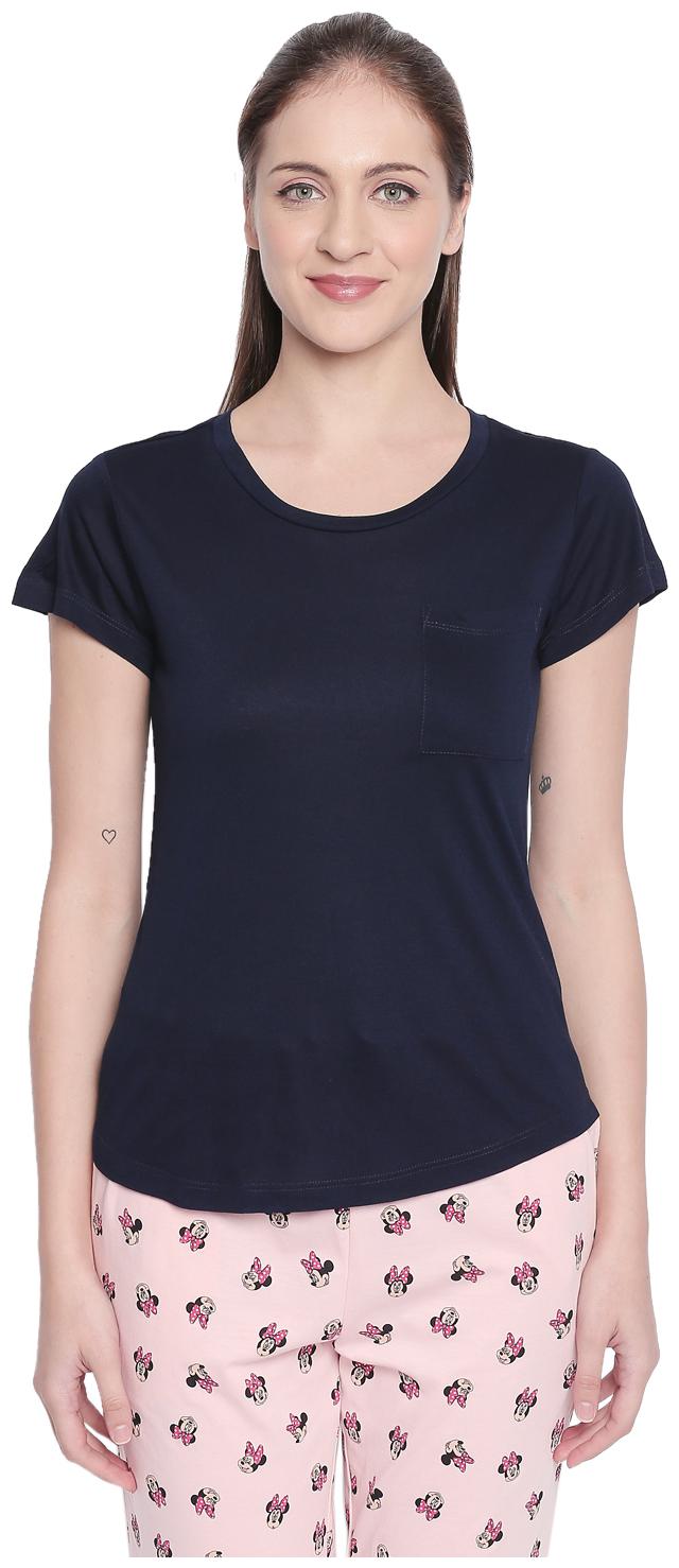 

Dreamz by Pantaloons Women Solid Regular top - Blue