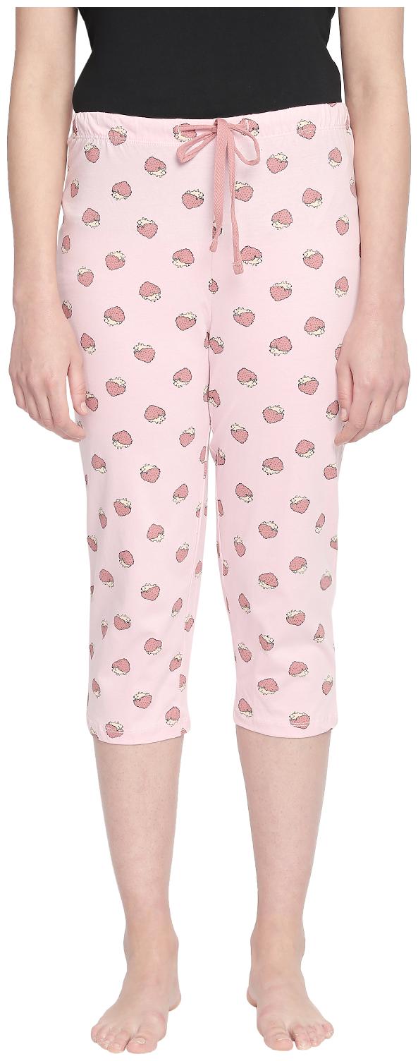 

Dreamz by Pantaloons Women Printed Regular capri - Pink
