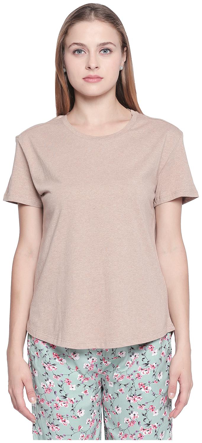 

Dreamz by Pantaloons Women Solid A-line top - Beige