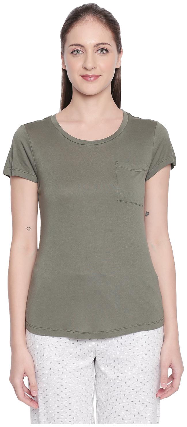 

Dreamz by Pantaloons Women Solid Regular top - Green