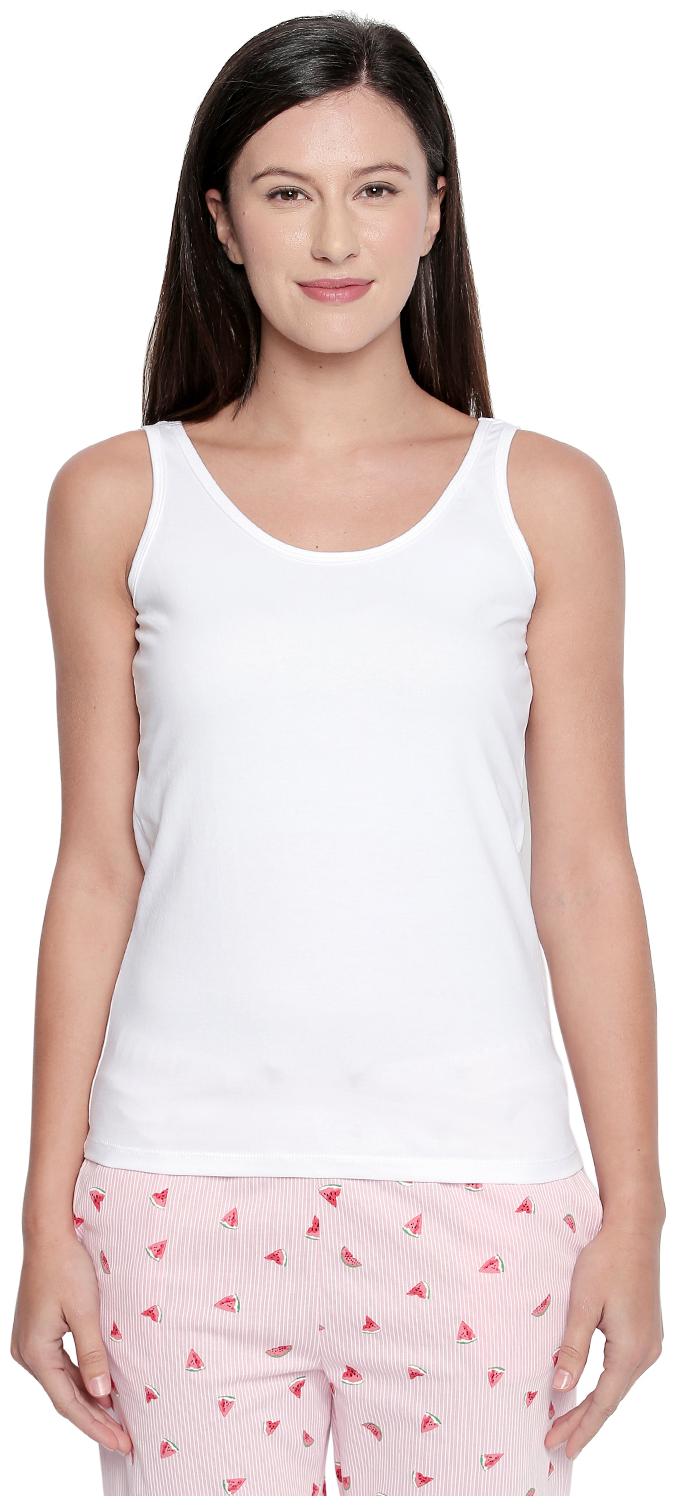 

Dreamz by Pantaloons Women Solid Regular top - White