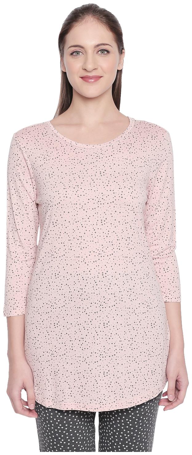 

Dreamz by Pantaloons Women Printed Regular top - Pink