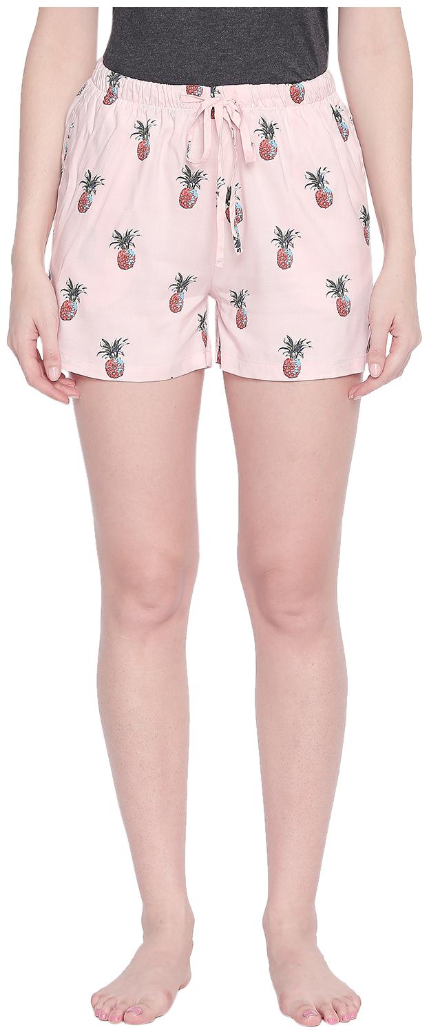 

Dreamz by Pantaloons Women Printed Regular shorts - Pink