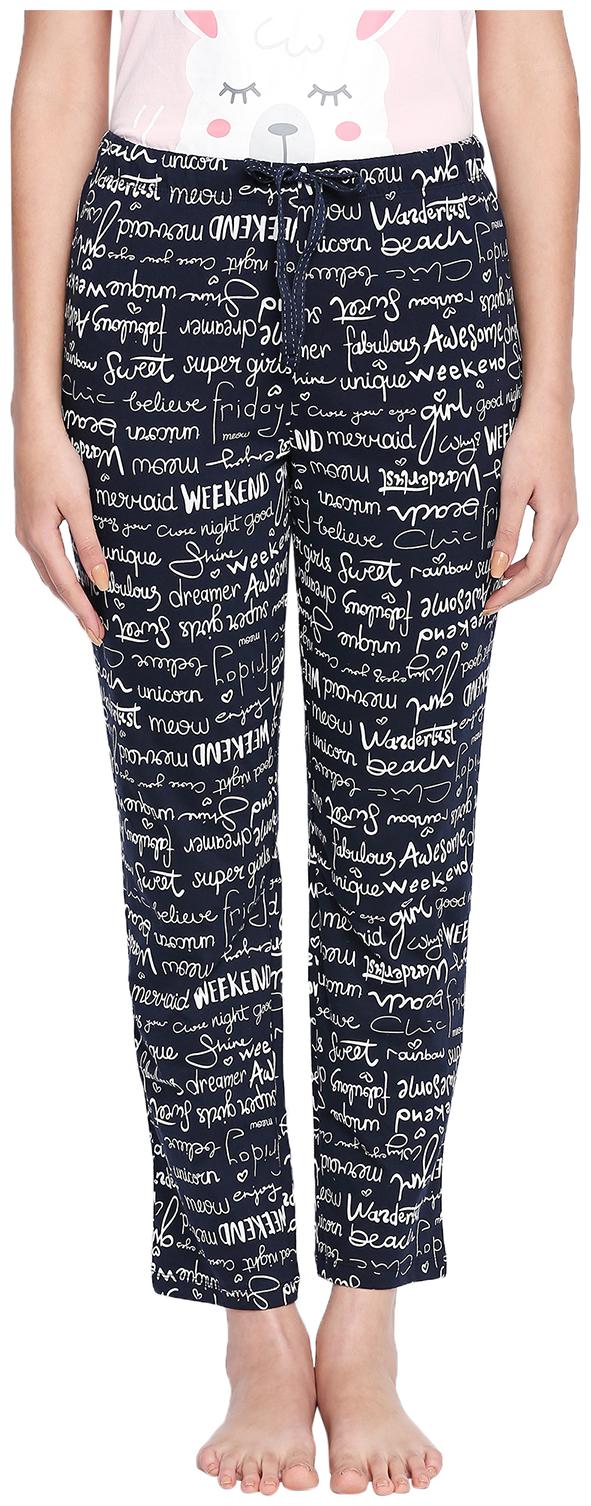 

Dreamz by Pantaloons Women Navy Regular fit Regular trousers