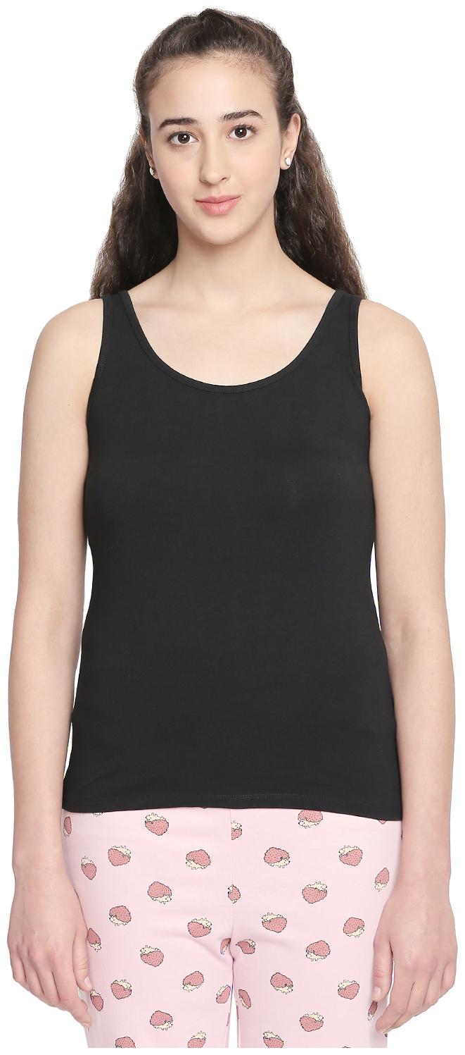 

Dreamz by Pantaloons Women Solid Regular top - Black