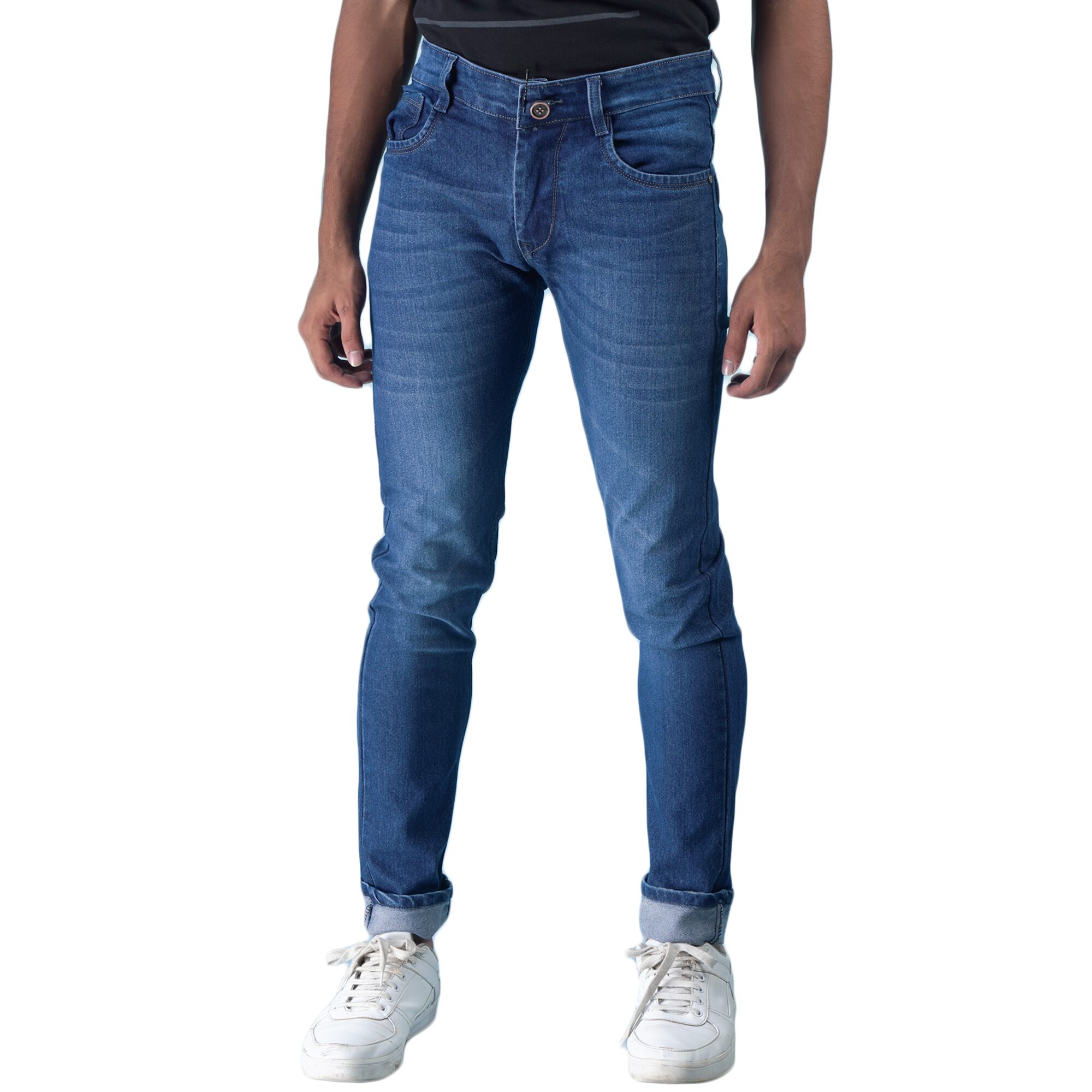

DRRAGON Men Blue Slim Fit Jeans