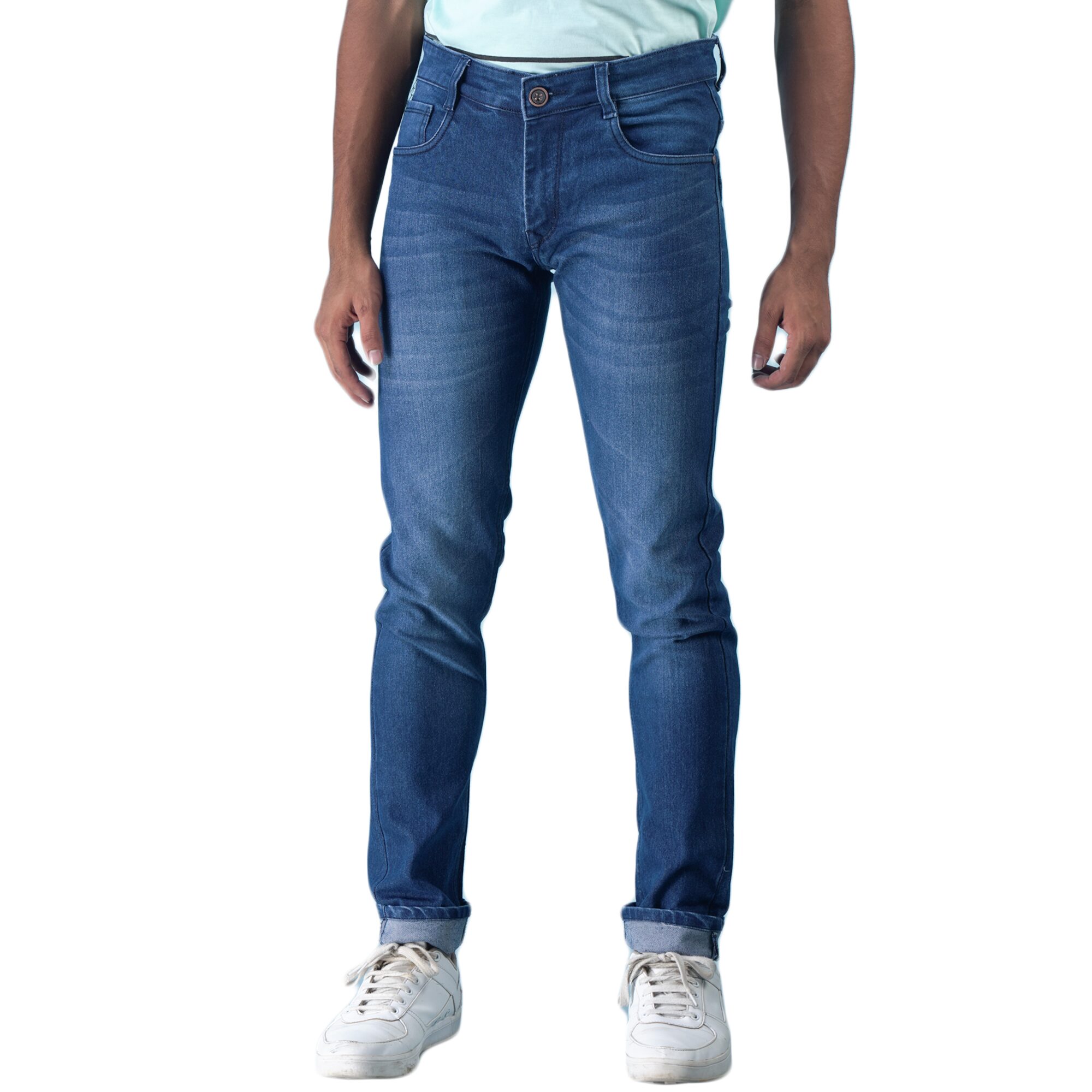 

DRRAGON Men Blue Slim Fit Jeans