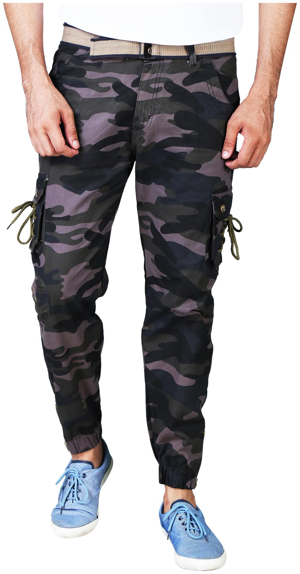 

Drragon Men Multi Cargos-With Belt