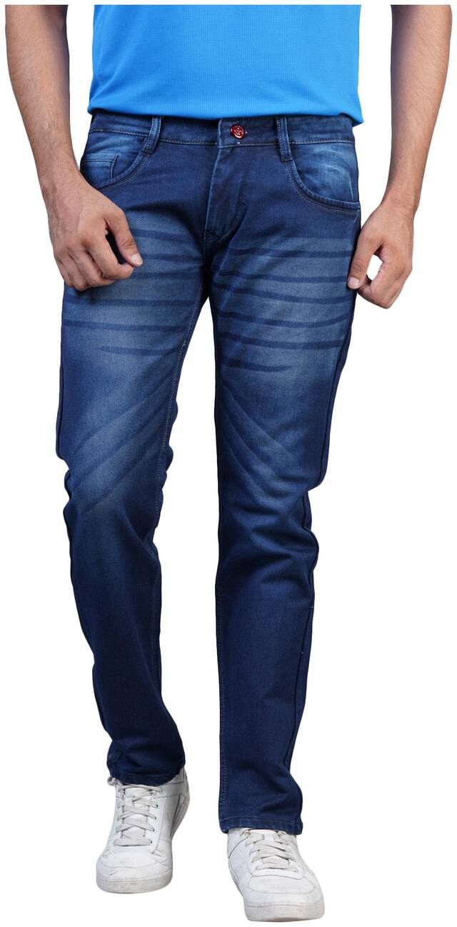 DRRAGON Men Blue Slim Fit Jeans