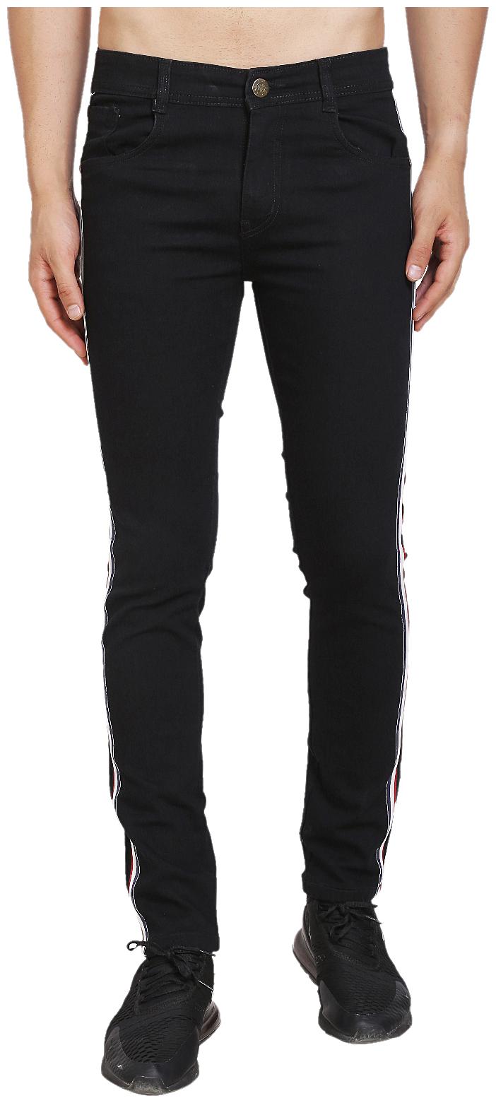 

DRUTHERS Men Black Regular Fit Jeans