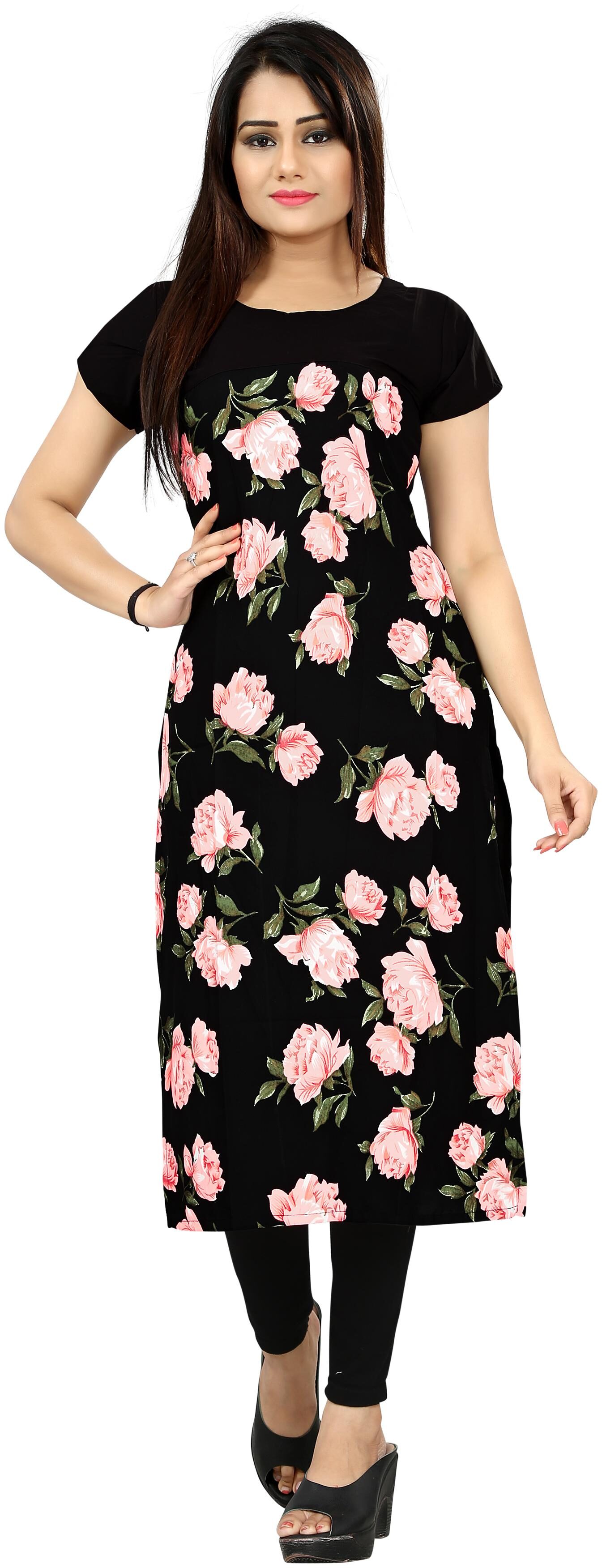 

Dsk Studio Women Multi Printed Straight Kurti