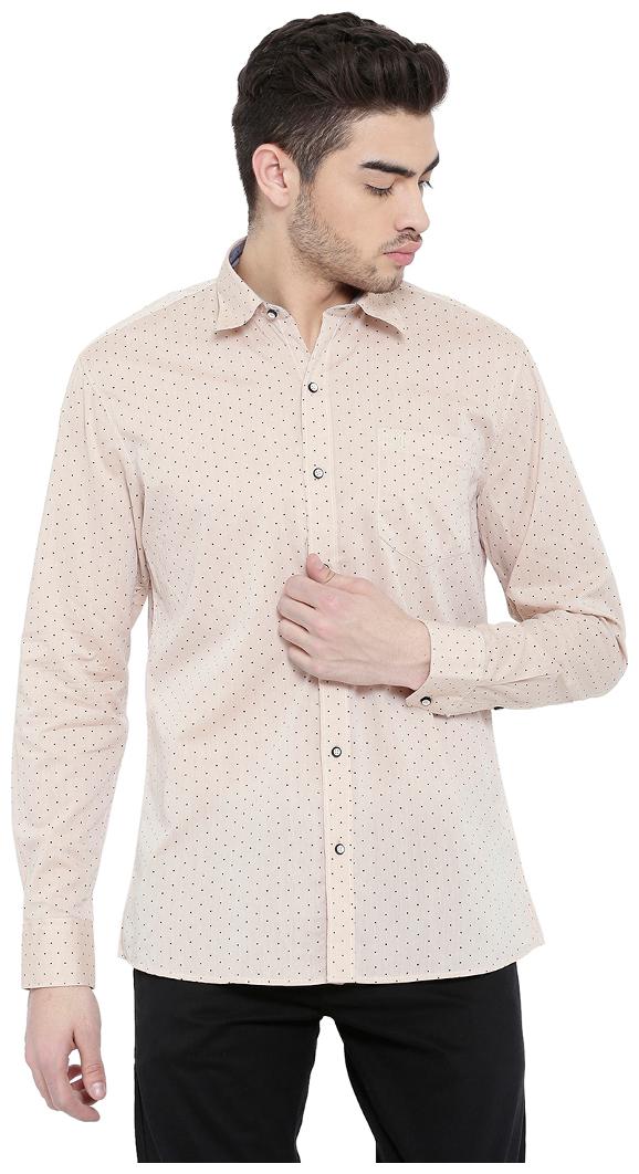 

Duke Men Multi Polka Dots Slim Fit Casual Shirt