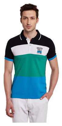 

Duke Men Blue Regular fit Cotton Polo collar T-Shirt - Pack Of 1