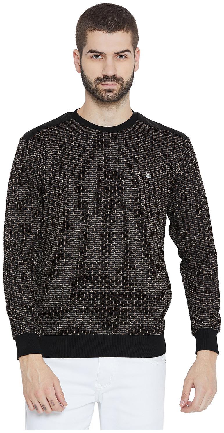 

Duke Men Black Round neck Sweatshirt