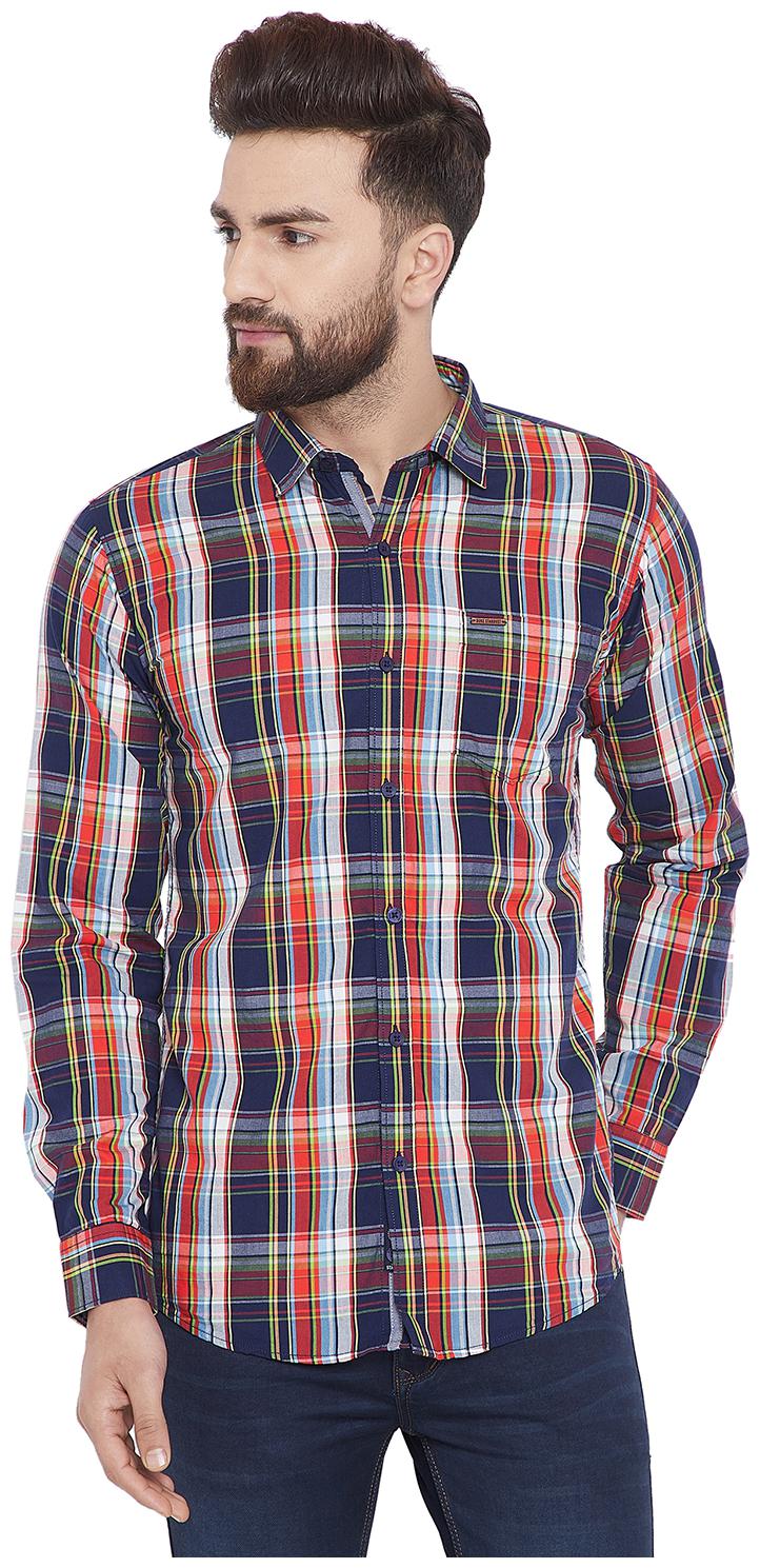 

Duke Men Multi Solid Regular Fit Casual Shirt