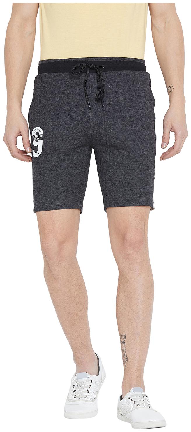 

Duke Men Grey Regular Fit Regular Shorts