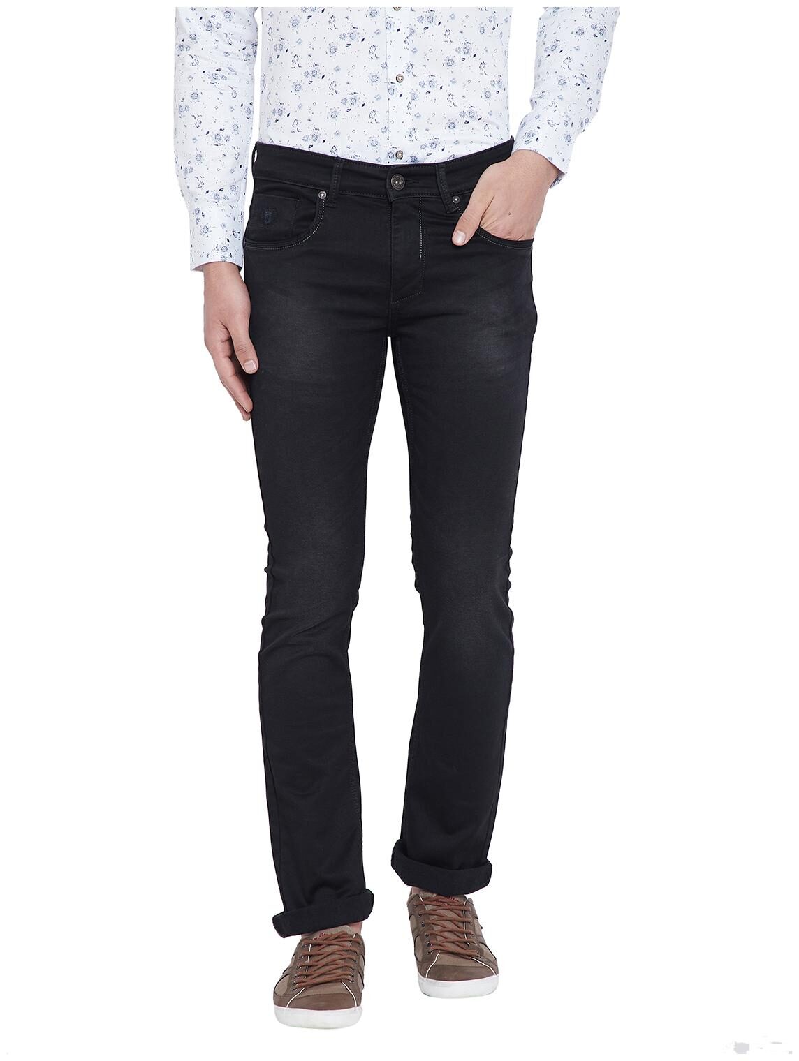 

Duke Men Black Regular Fit Jeans