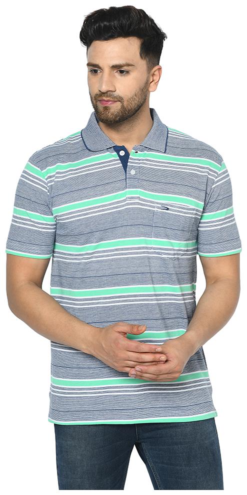 

Duke Men Multi Regular fit Cotton Polo collar T-Shirt - Pack Of 1