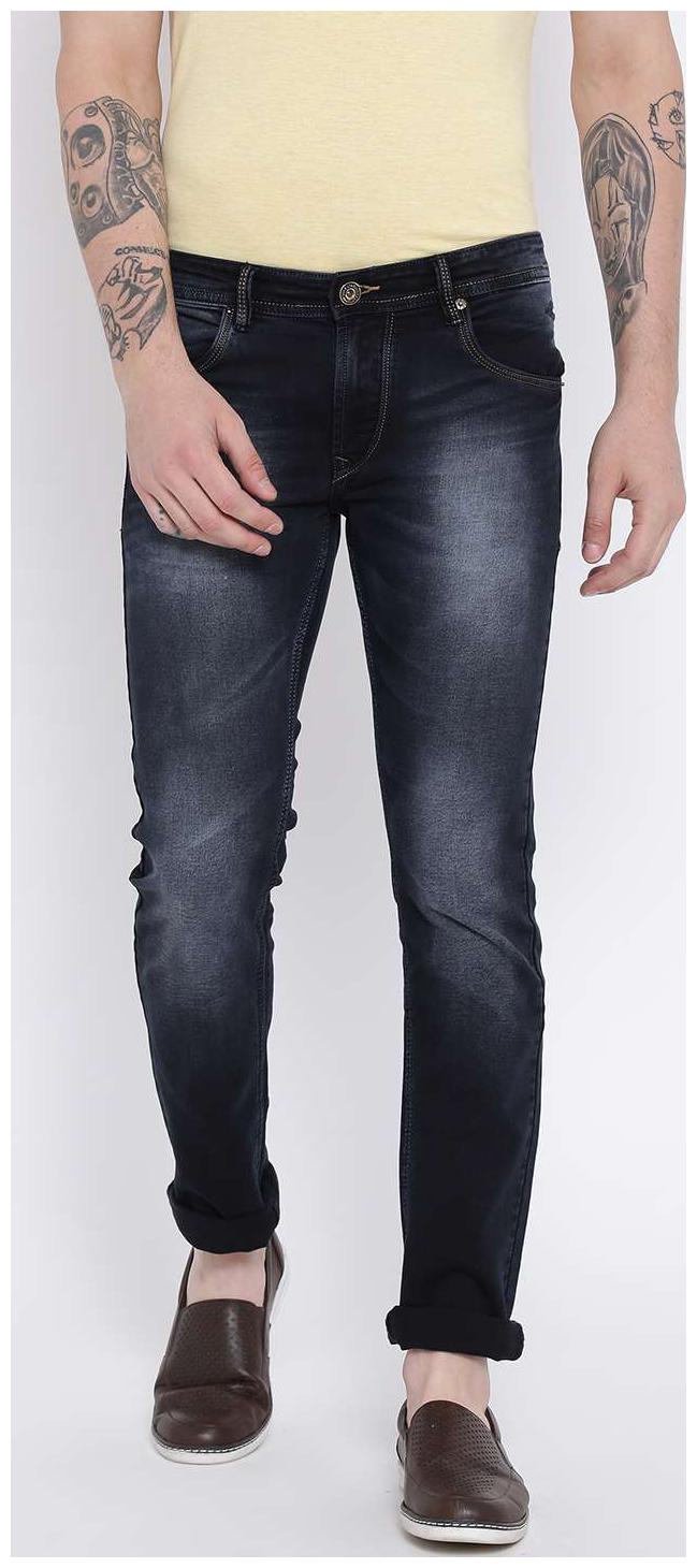 

Duke Men Navy Blue Skinny Fit Jeans