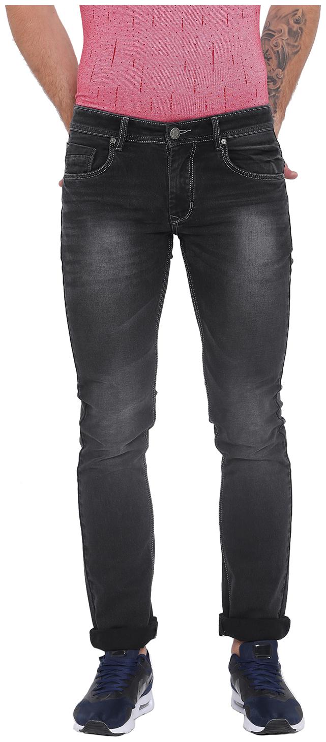 

Duke Men Grey Regular Fit Jeans