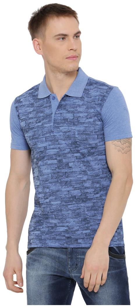

Duke Men Blue Regular fit Cotton Blend Polo collar T-Shirt - Pack Of 1