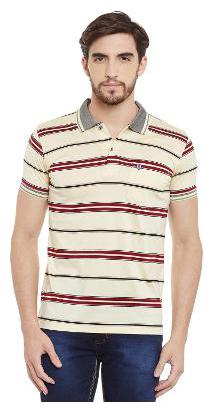 

Duke Men Yellow Regular fit Cotton Polo collar T-Shirt - Pack Of 1