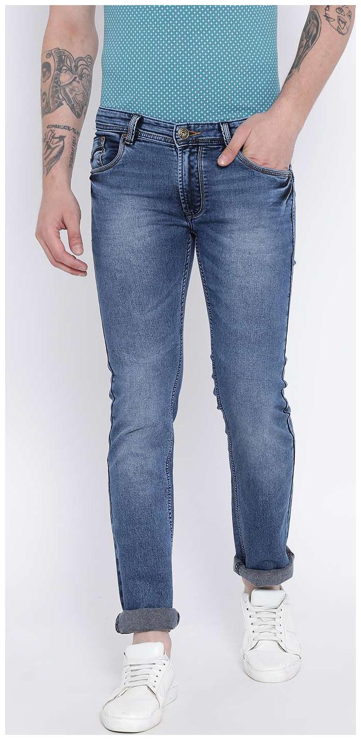 

Duke Men Navy Blue Skinny Fit Jeans