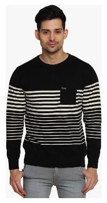 

Duke Men Black Round neck Pullover