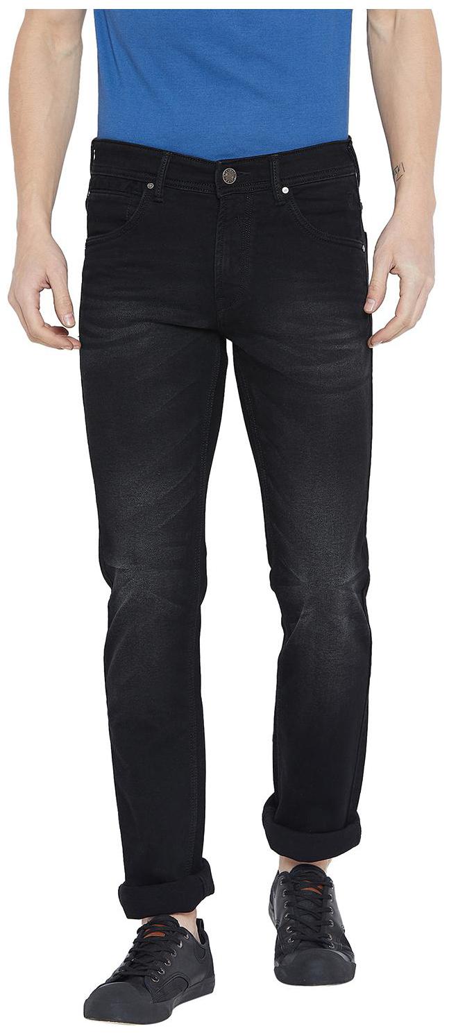 

Duke Men Black Regular Fit Jeans