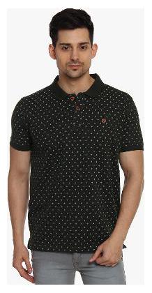 

Duke Men Black Regular fit Cotton Round neck T-Shirt - Pack Of 1