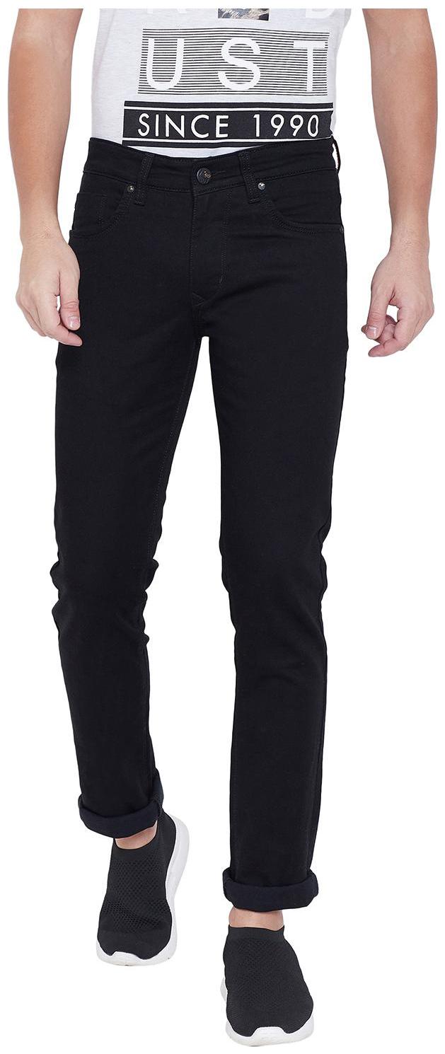 

Duke Men Black Regular Fit Jeans