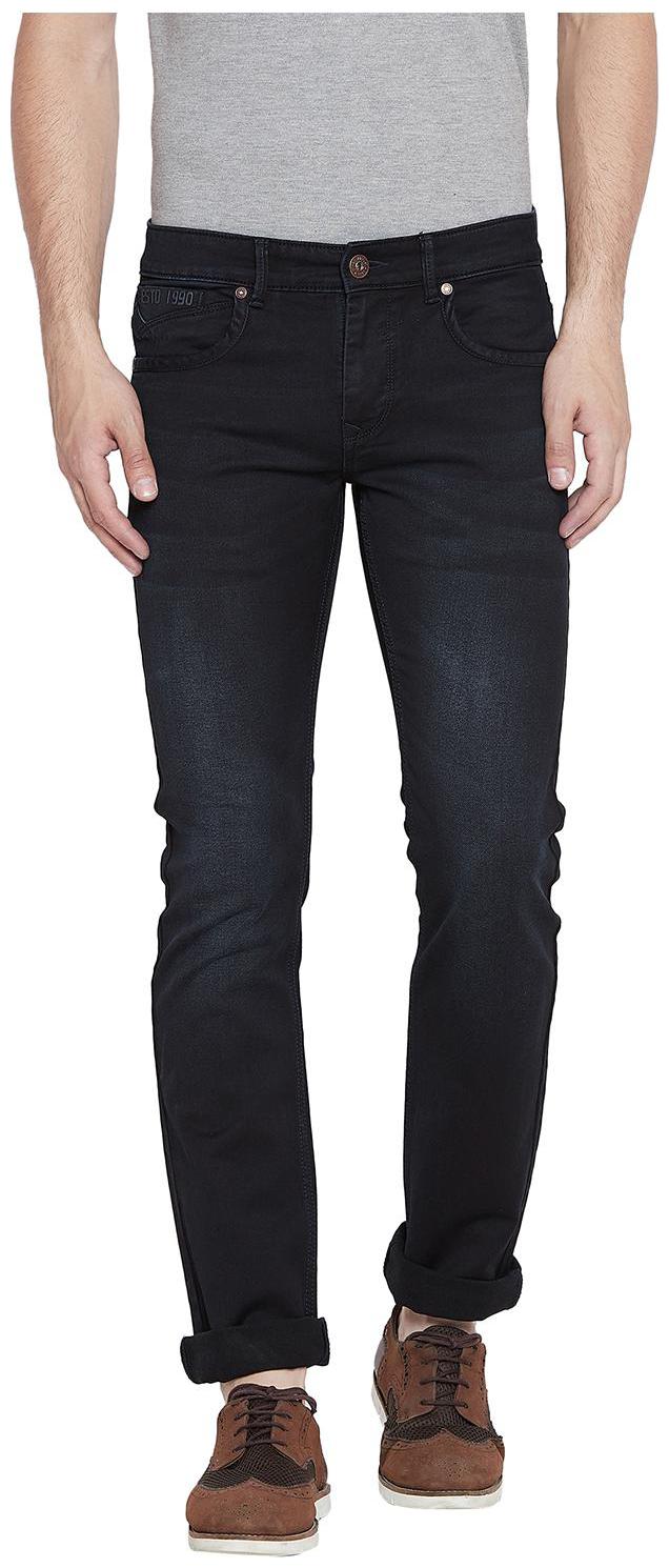 

Duke Men Black Slim Fit Jeans