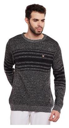 

Duke Men Black Round neck Pullover