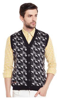 

Duke Men Black V neck Pullover