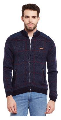 

Duke Men Blue V neck Pullover