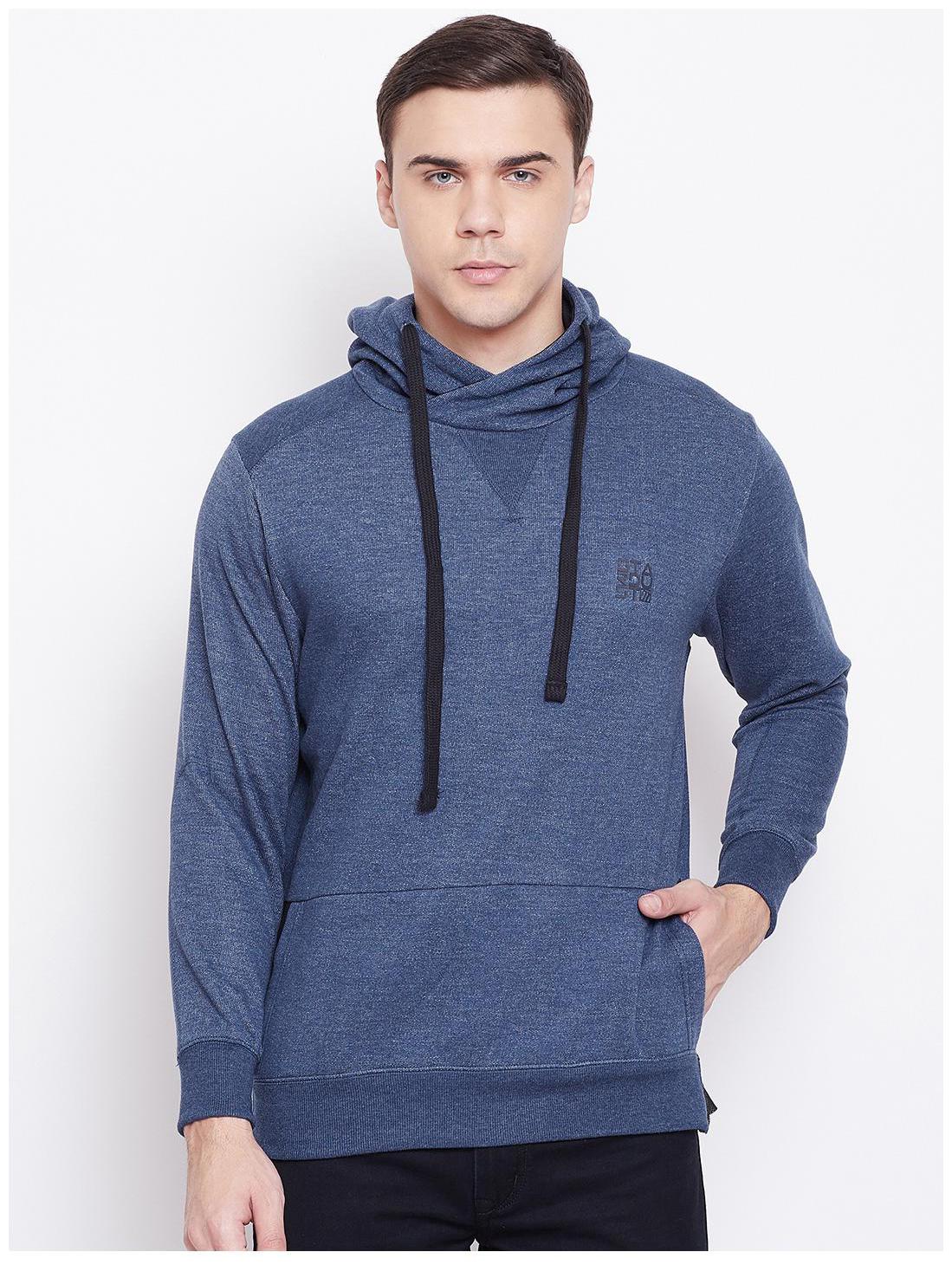 

Duke Men Blue Hooded Sweatshirt