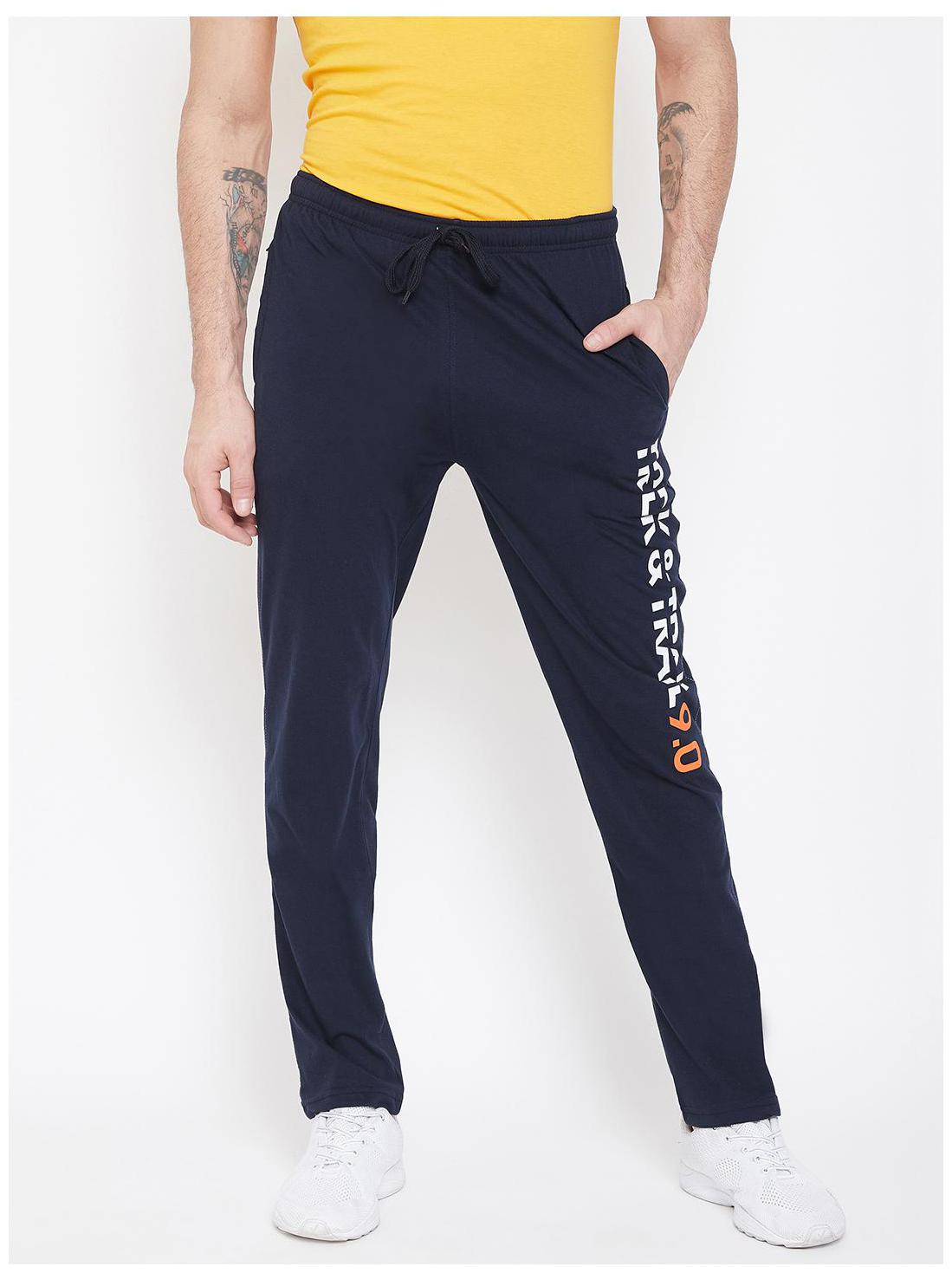 

Duke Men Cotton Track Pants Blue