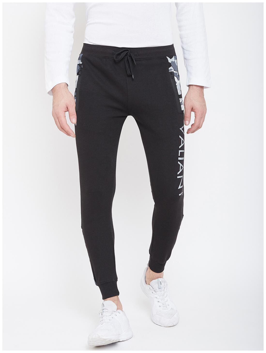 

Duke Men Cotton Track Pants Black