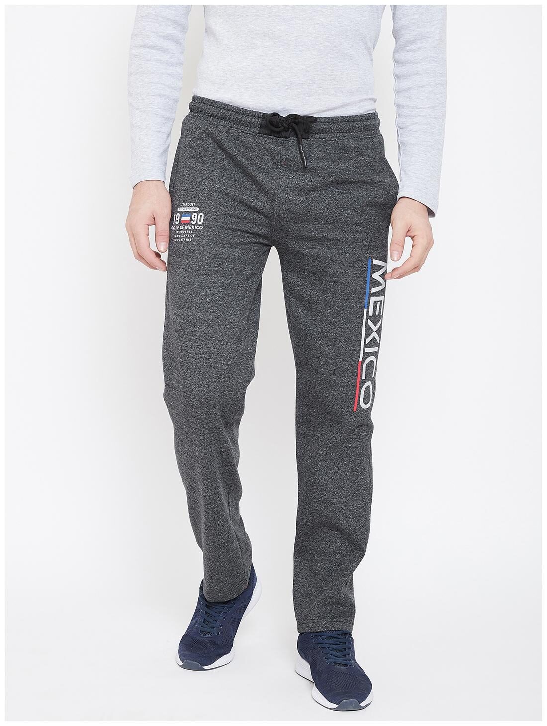 

Duke Men Cotton Track Pants Grey
