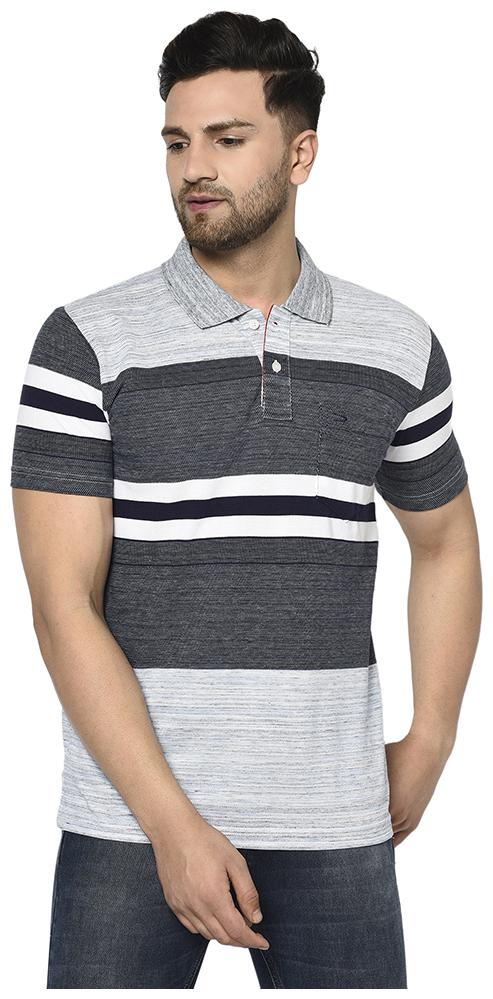 

Duke Men Multi Regular fit Cotton Polo collar T-Shirt - Pack Of 1